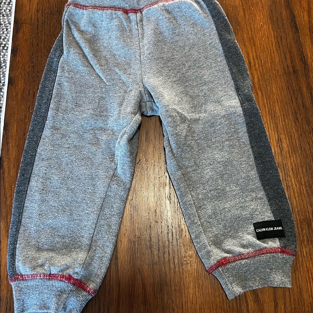 Calvin Klein Sweat Pants Gray Baby Toddler Size 24 Months 3 for $30